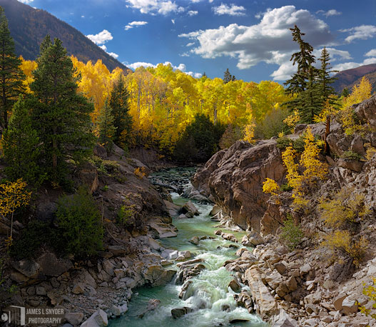 Lake Creek and Golden Aspens