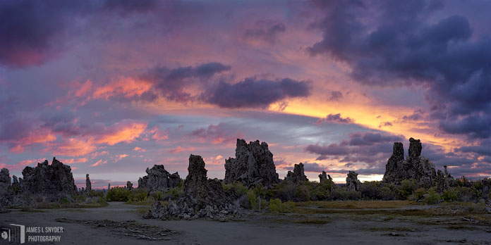Sunrise over Tufa