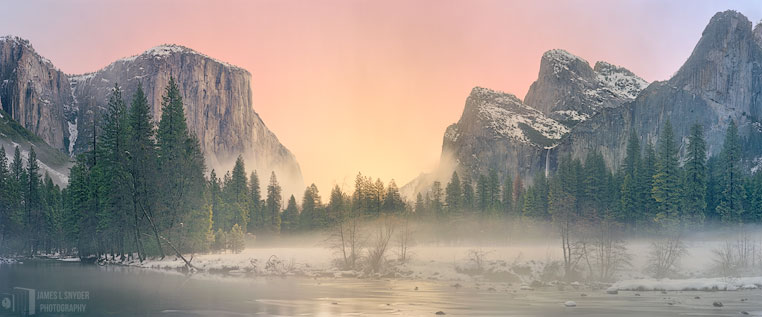 Valley View, Winter Fog