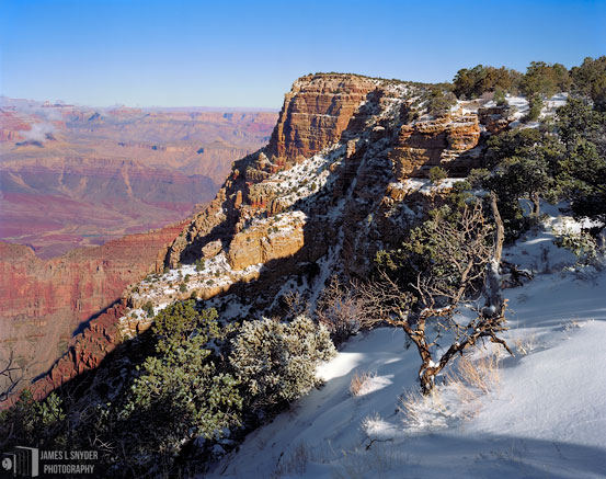 Fresh Snow at Lipan Point